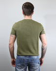 T-shirt in filo lavorata