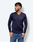 Maglioncino SCOLLO V misto viscosa