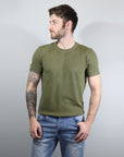 T-shirt in filo lavorata