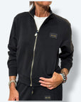 Felpa zip GLAM