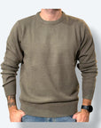 Girocollo comfy mistolana