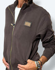Felpa zip GLAM