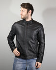 Biker in ecopelle