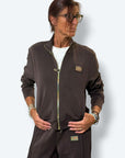Felpa zip GLAM
