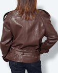 Chiodo ecopelle VELVET