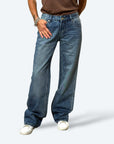 Jeans KATHE vita bassa