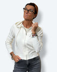 Maglia Zip e Cappuccio