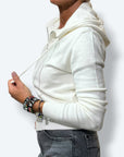 Maglia Zip e Cappuccio