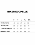 Biker in ecopelle