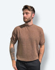 T-shirt in filo OVERSIZE