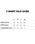 T-shirt in filo OVERSIZE