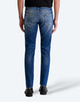 Jeans tapered KURT strappato