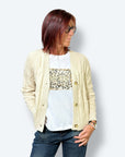 Cardigan OVER TRECCE