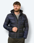 Piumino con inserti SOFTSHELL