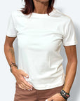 T-shirt cotone basica
