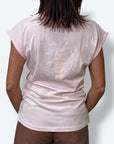 T-shirt spalla scesa