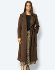 Cappotto Moro con cintura