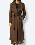 Cappotto Moro con cintura
