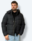 Puffer cappuccio staccabile
