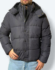 Puffer cappuccio staccabile