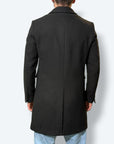 Cappotto misto lana 3 bottoni