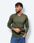 Maglioncino SCOLLO V misto viscosa
