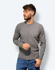 Maglia girocollo MISTO LANA