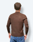 Maglia a Lupetto misto viscosa