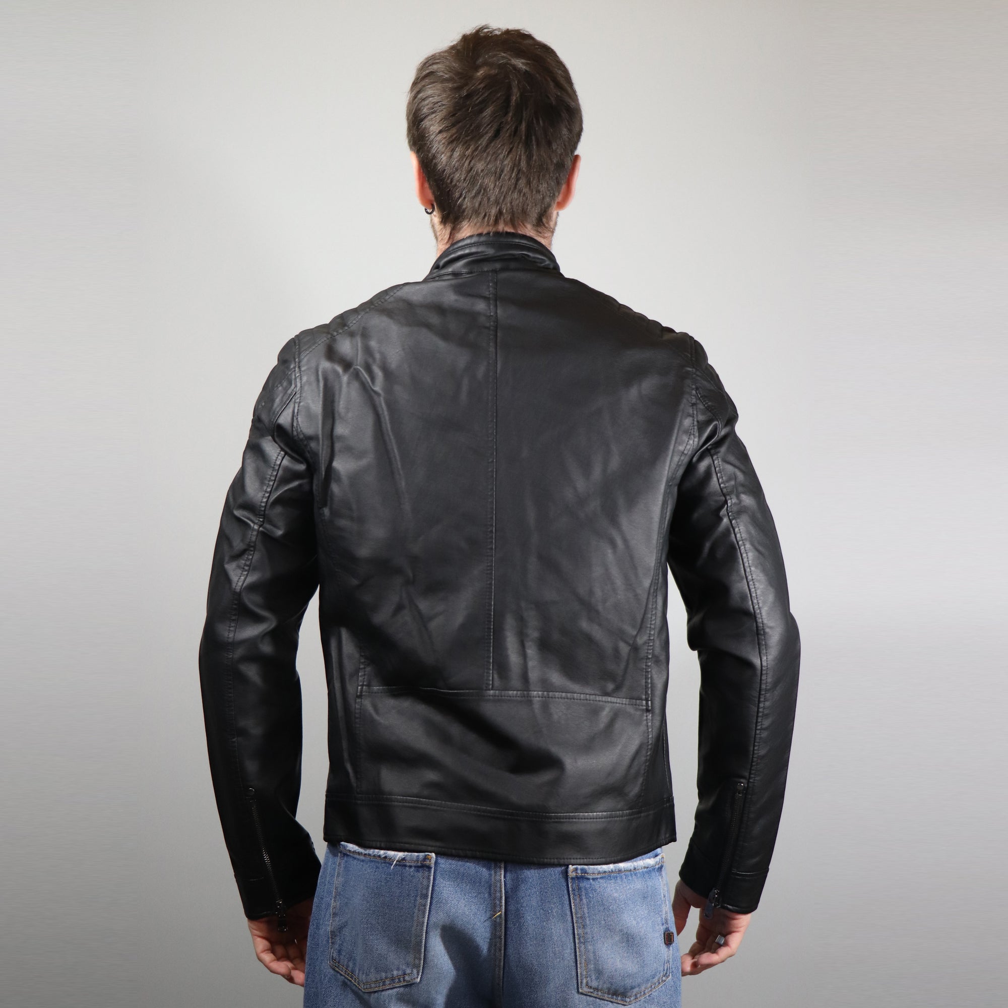 Biker in ecopelle