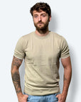 T-shirt filo BORDI CONTRASTO