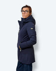 Giubbotto lungo softshell