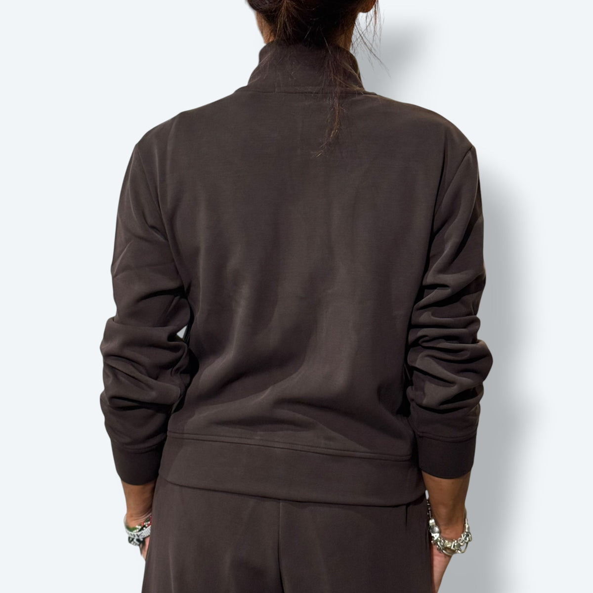 Felpa zip GLAM