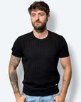T-shirt filo TRAFORATA