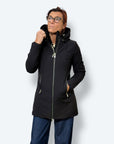 Giubbotto lungo softshell
