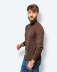 Maglia a Lupetto misto viscosa