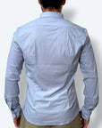 Camicia NO STIRO microfantasia