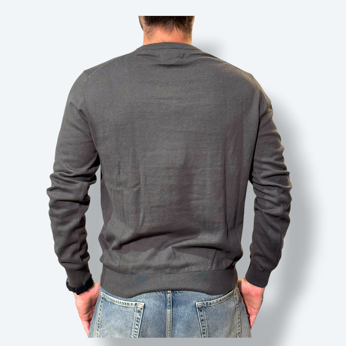 Girocollo misto cashmere