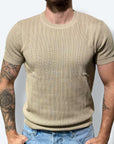 T-shirt filo TRAFORATA
