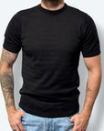 T-shirt filo TRAFORATA RIGHE