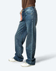 Jeans KATHE vita bassa