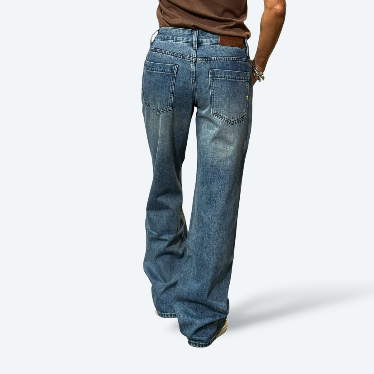 Jeans KATHE vita bassa