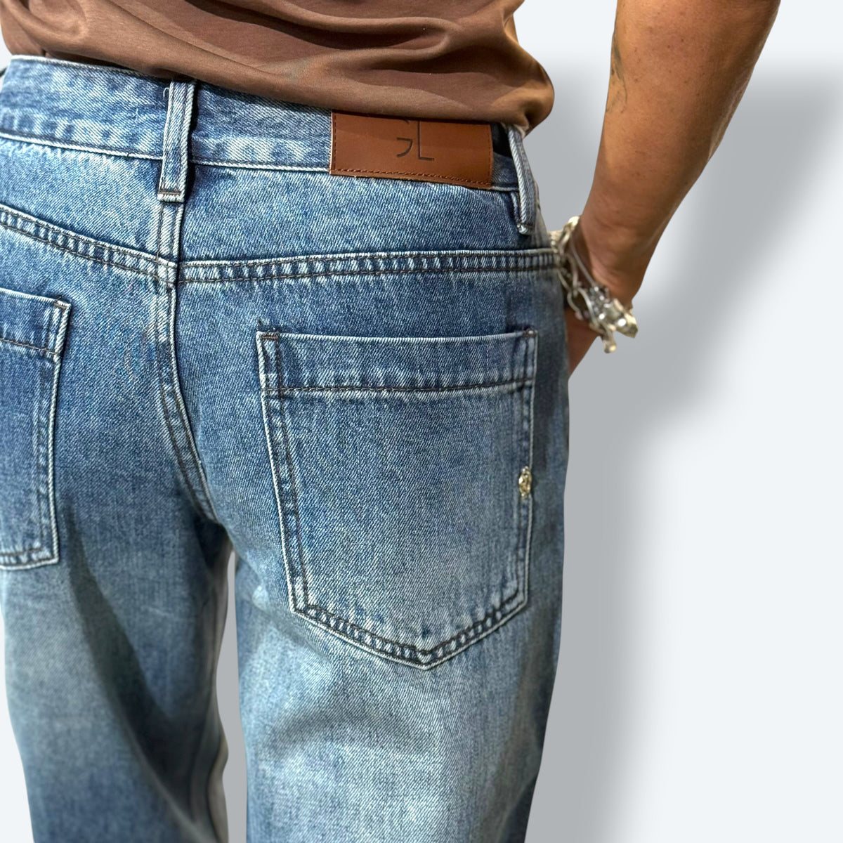 Jeans KATHE vita bassa