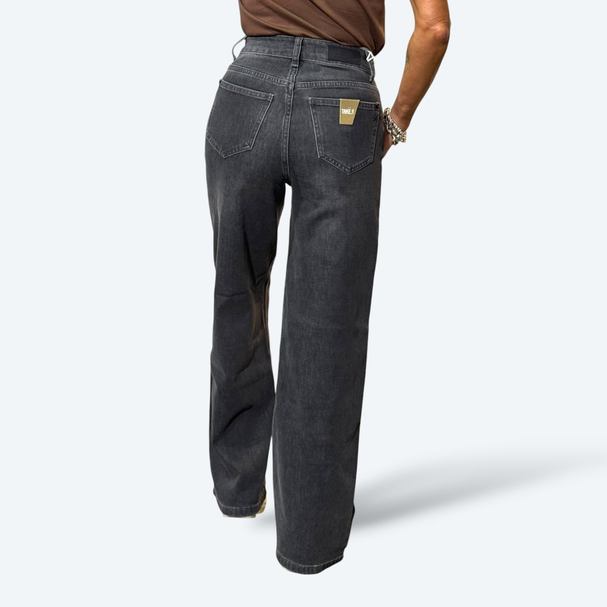 Jeans ELISA palazzo black
