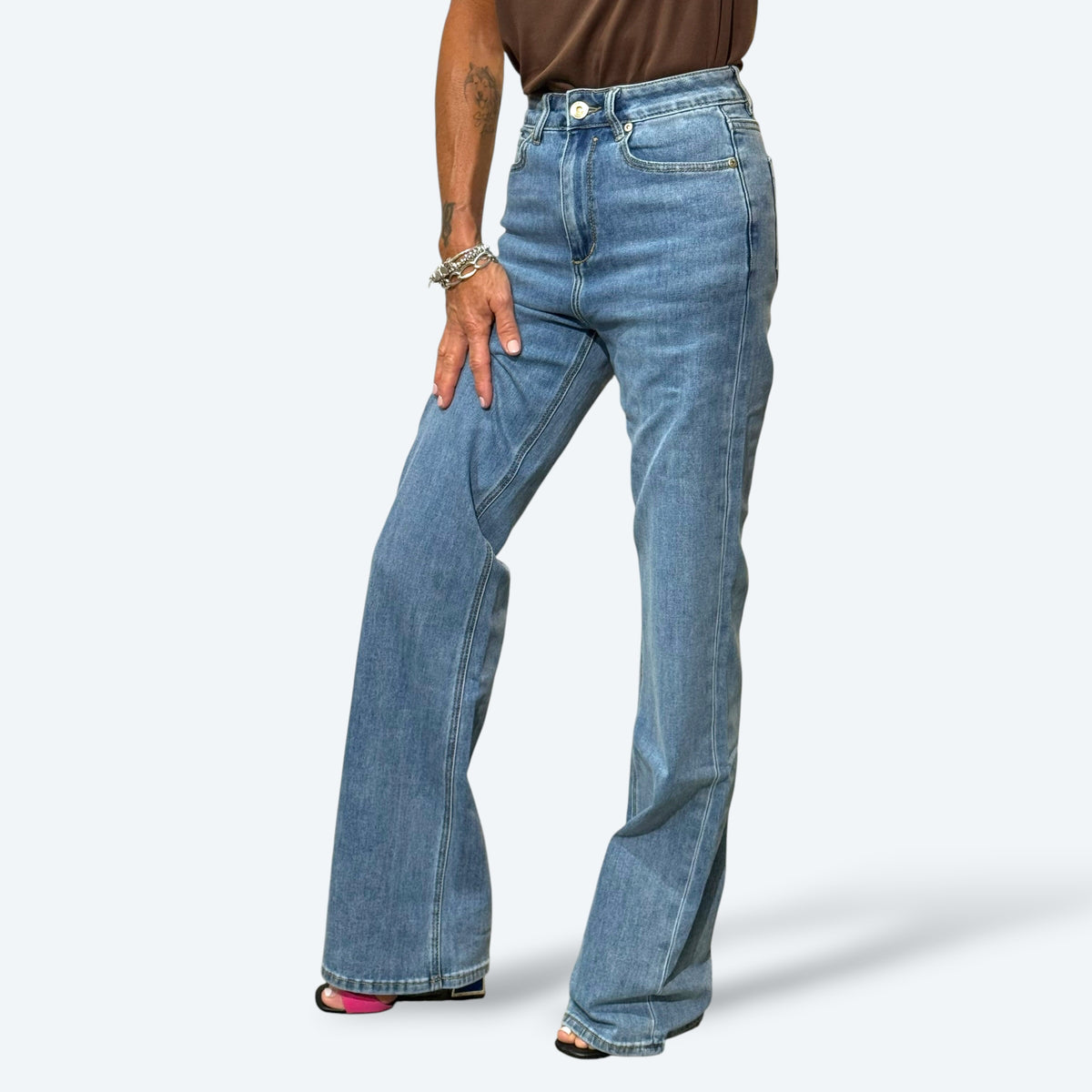 Jeans BIANCA zampa