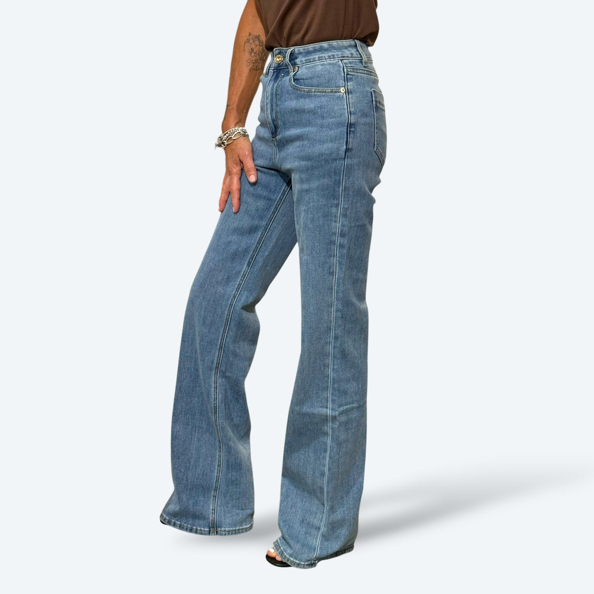 Jeans BIANCA zampa