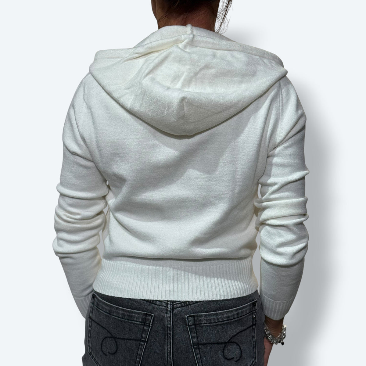 Maglia Zip e Cappuccio