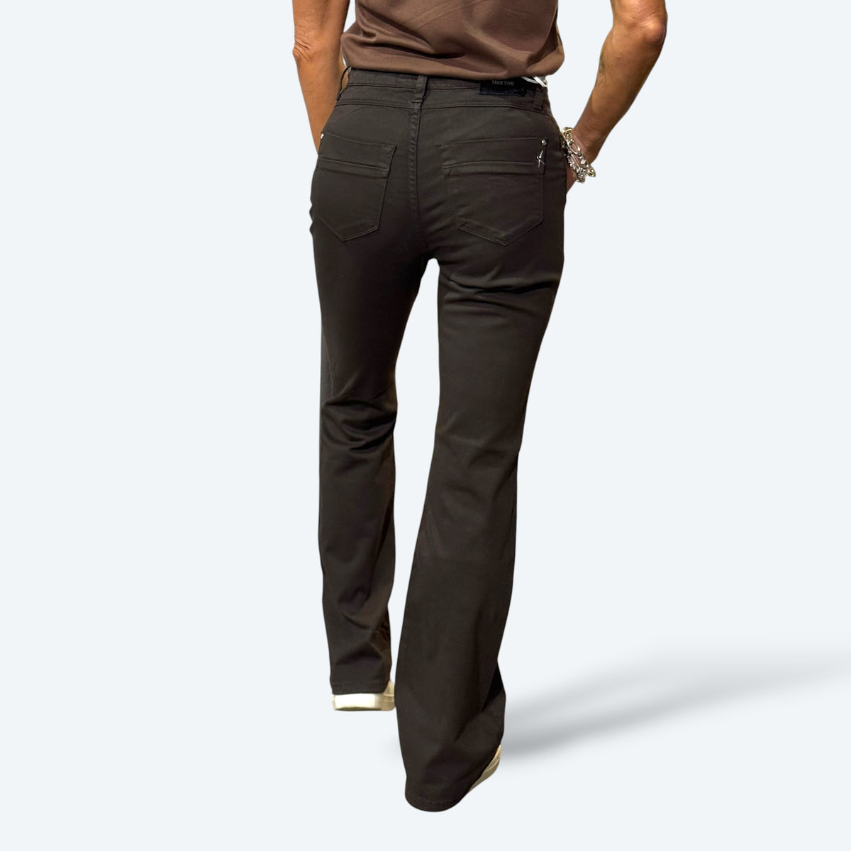Jeans LAYRA zampetta moro