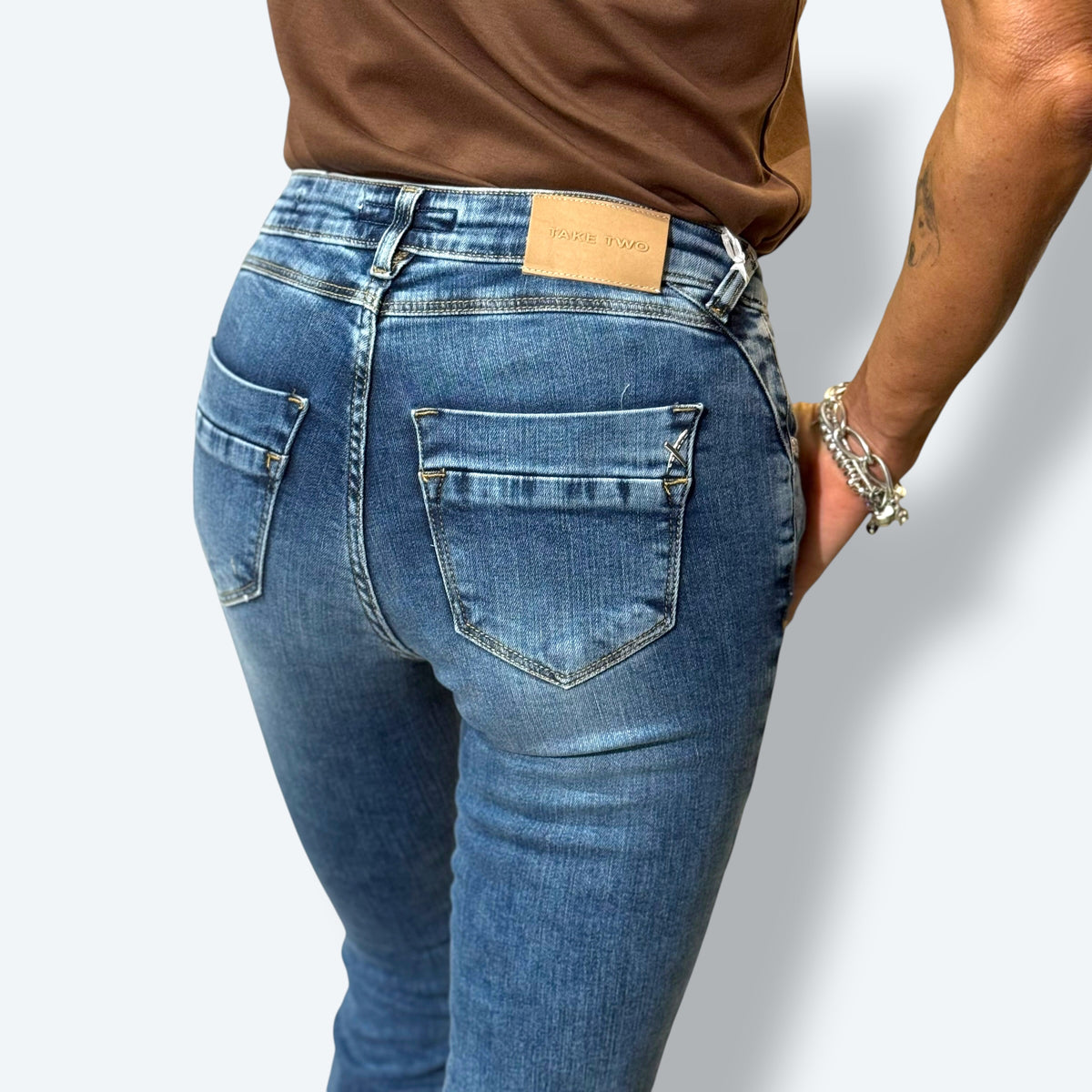 Jeans LAYRA zampetta