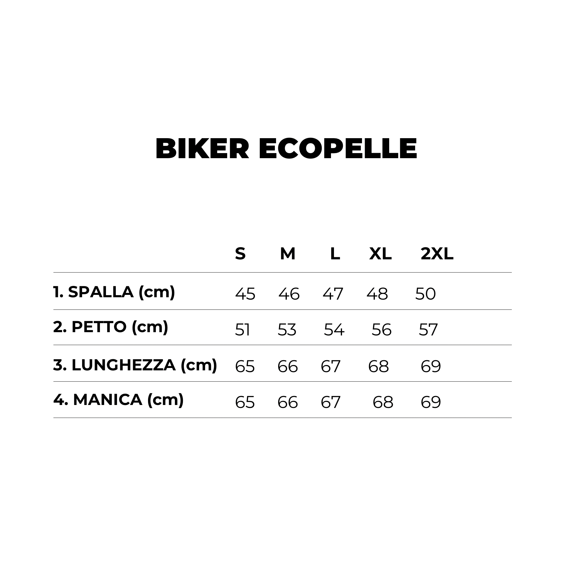 Biker in ecopelle