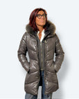 Piumino trapuntato con SOFTSHELL